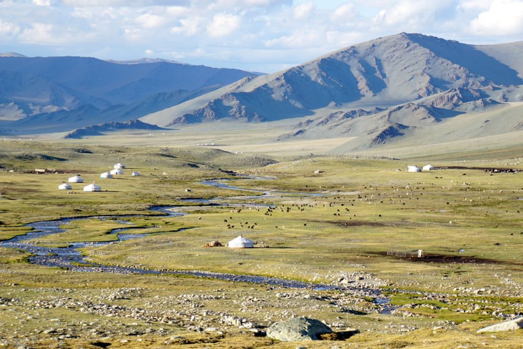Karagana Tal im hohen Altai